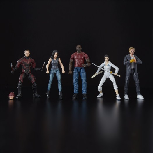 MARVEL LEGENDS SERIES DEFENDERS RAIL AUTHORITY 5-PACK - oop