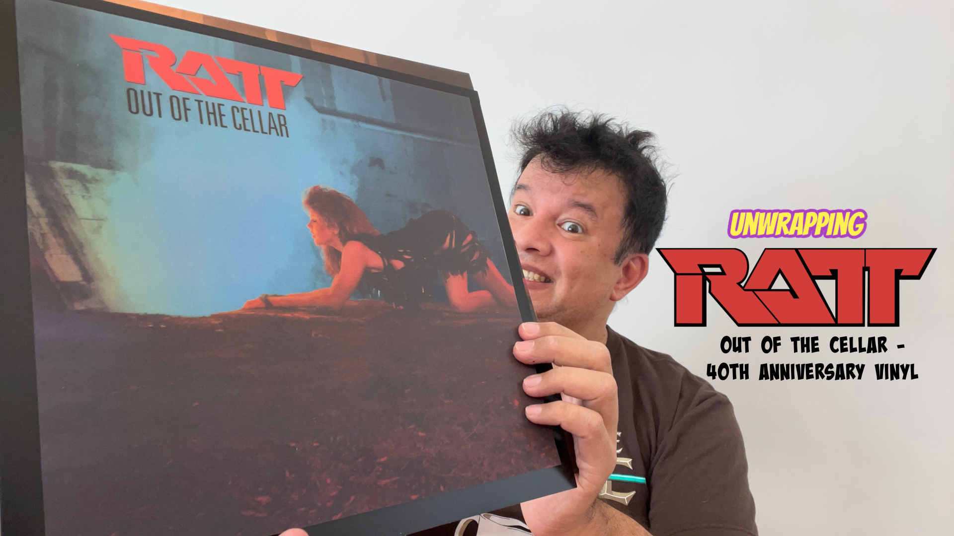 Unwrapping: Ratt – Out of the Cellar 40th Anniversary Vinyl With