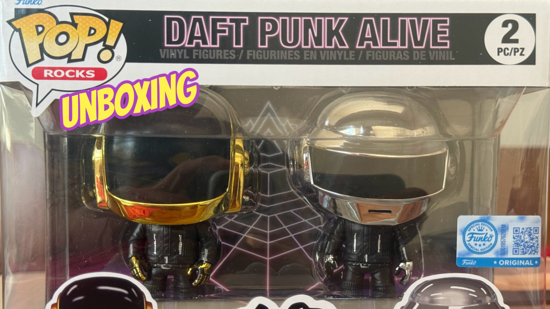 Unboxing: Funko – Daft Punk Alive – What the Heck is going on?!?